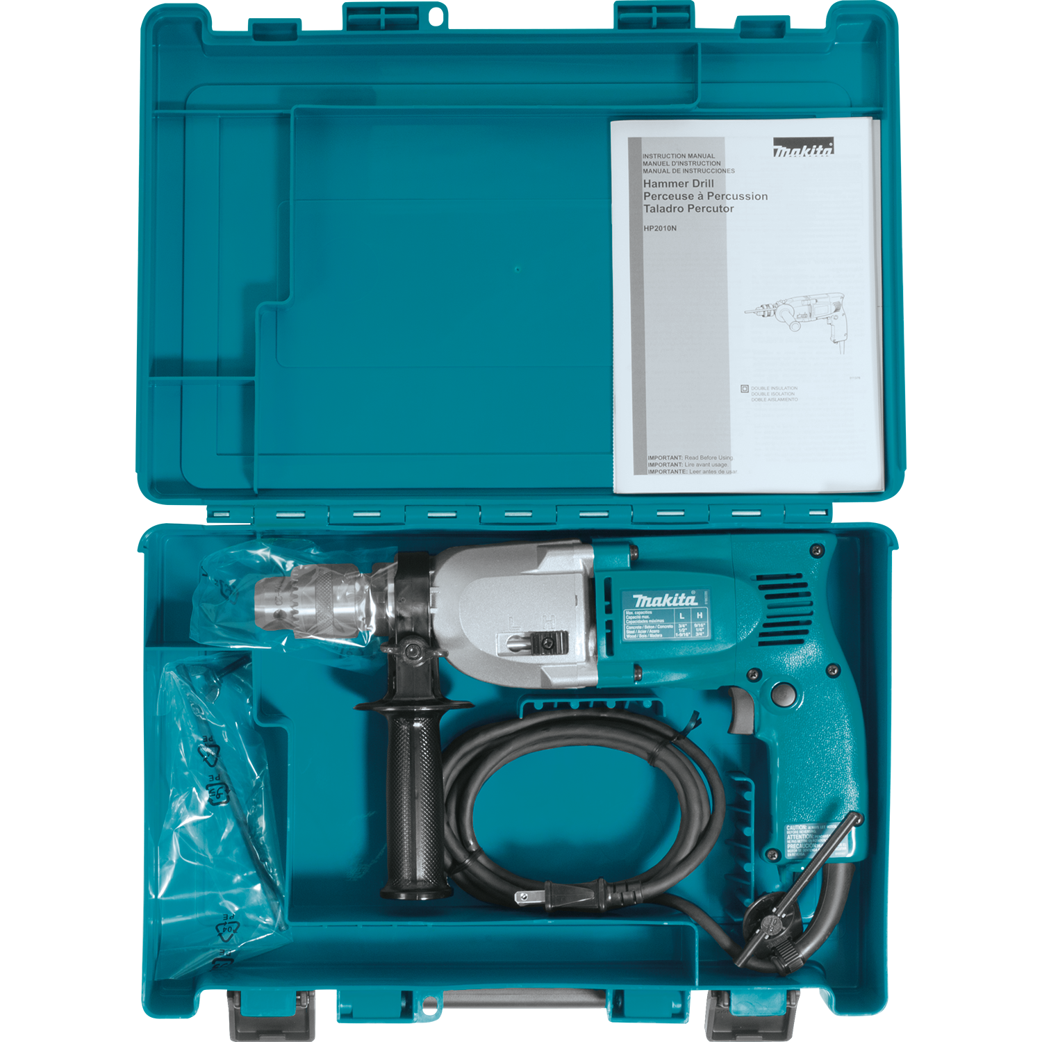 13mm Impact drill 750W 0-2300rpm 0-46000ipm