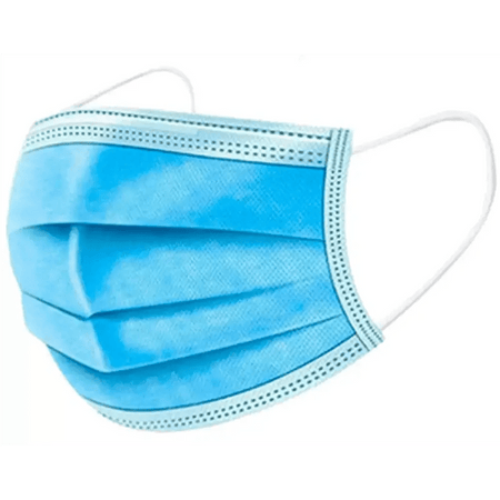 Blue 3-ply Respiratory face dust masks
