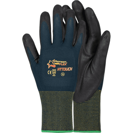 Flex Hytouch super micro foam nitrile nylon lycra gloves Abrasion-Lv4