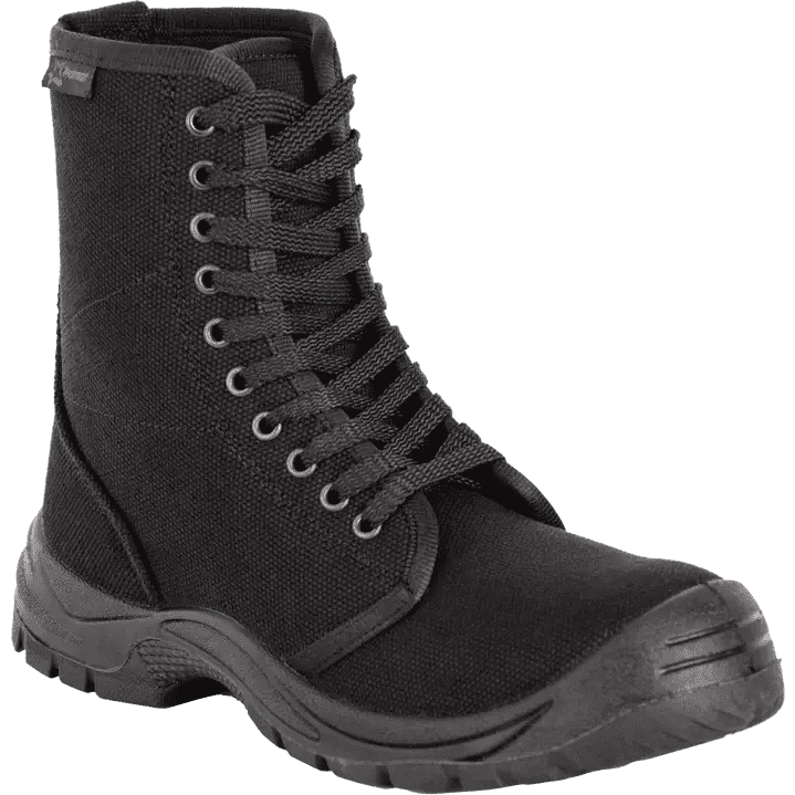 Black security work boots sales