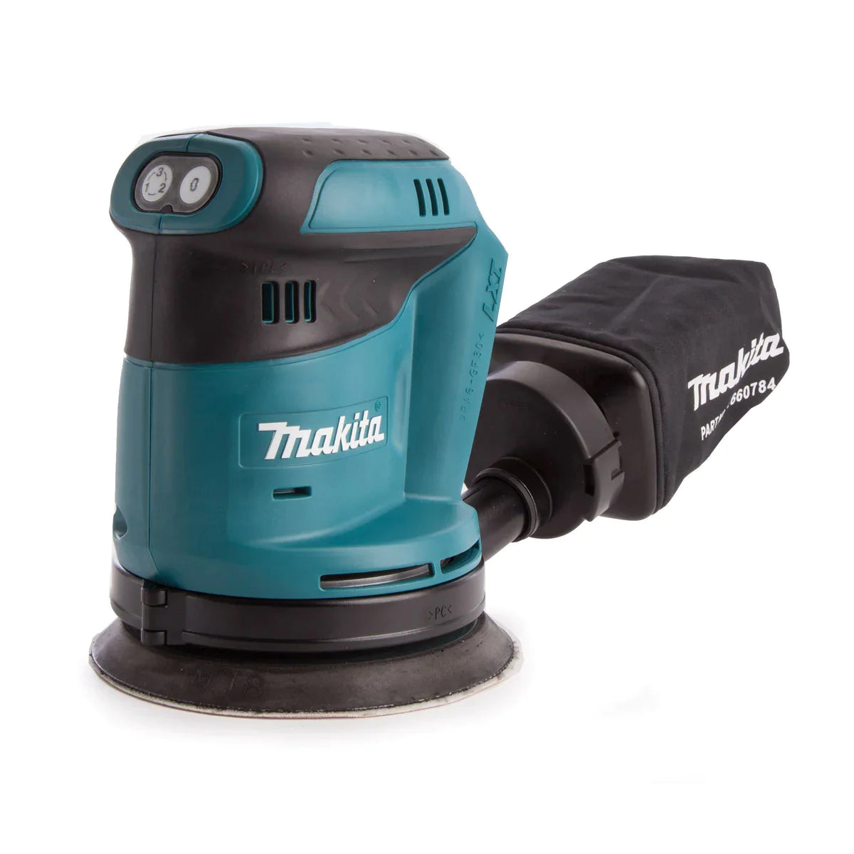 Makita DBO180Z 18V 125mm LXT BL 3 Speed Orbital sander Online industrial Online Industrial