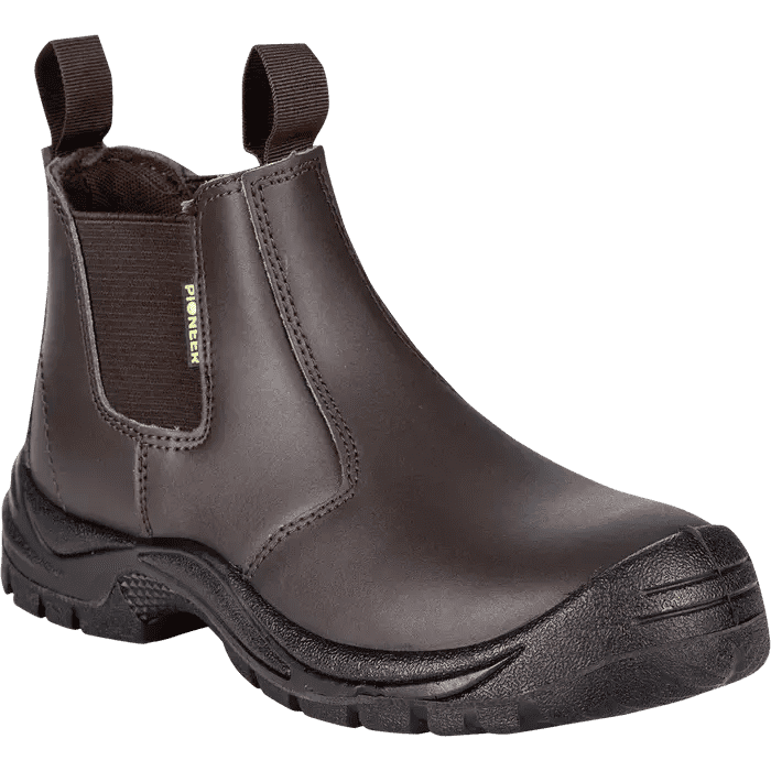 Commander Chelsea brown 200J steel toe cap safety boots | Online