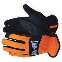 Maxmac Pion-Vert synthetic leather spandex elastic wrist cut-resistant gloves Cut-Lv1