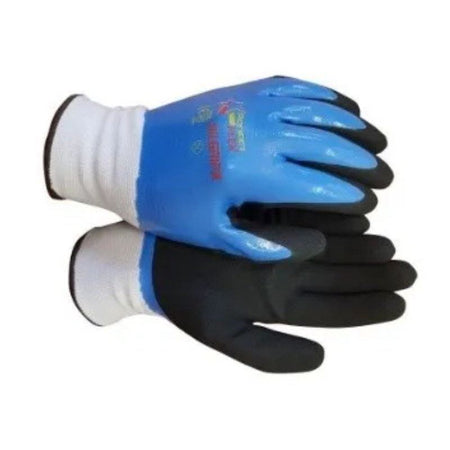 Flex Oil-Gripa double nitrile nylon gloves Abrasion-Lv4