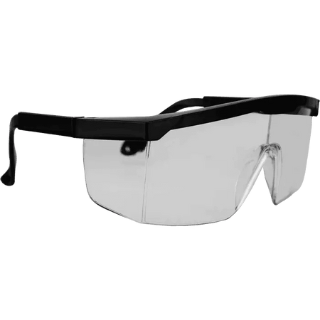 Adjustable anti scratch anti fog clear lense euro safety spectacles