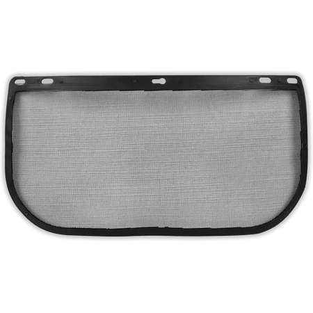 Wire mesh face shield visor