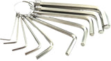 1.5mm 10mm Hex allen key L wrench ring set