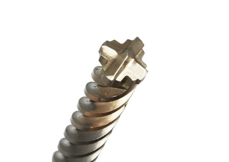 SDS+ 4 Quad cut tungsten tip masonry concrete drill bits
