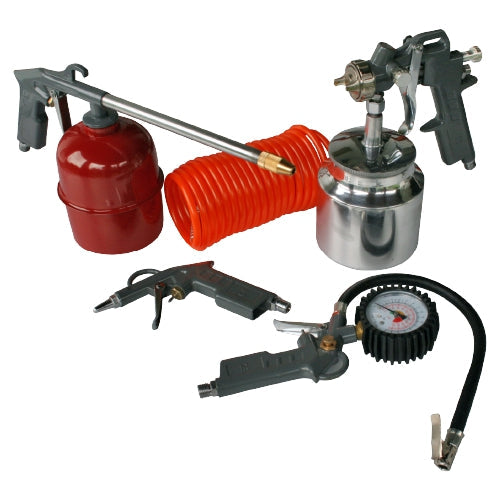 5pce Pneumatic air spray gun set