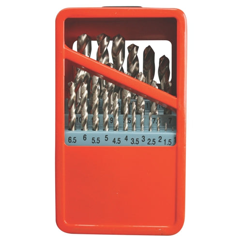 25pce 1.5 13mm HSS Fully ground G twist drill bit set – Online