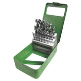 25pce 1.5 13mm HSS Edge ground twist drill bit set