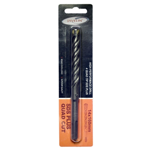 SDS+ 4 Quad cut tungsten tip masonry concrete drill bits