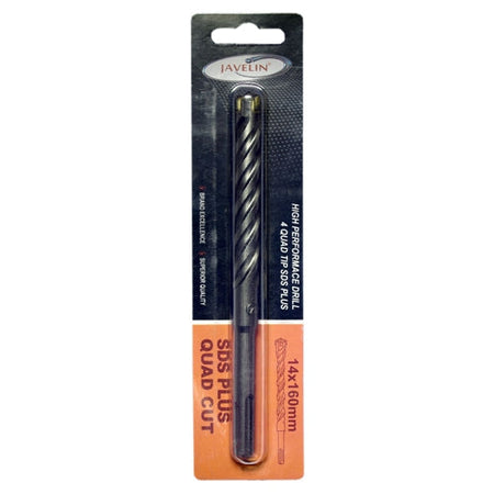 SDS+ 4 Quad cut tungsten tip masonry concrete drill bits