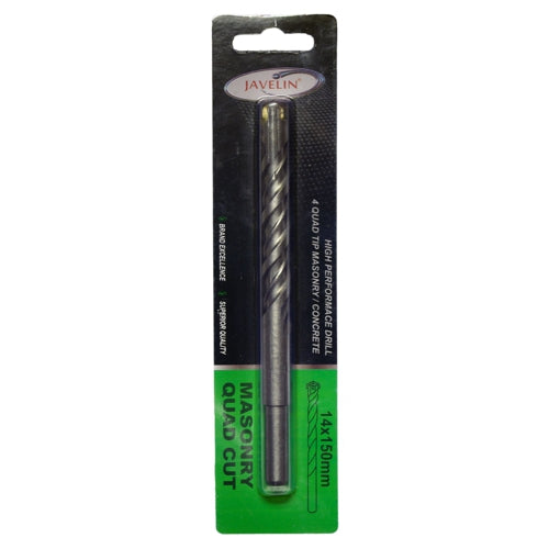 Tungsten tip 4-Quad cut masonry concrete drill bits