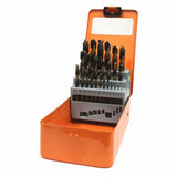19pce 1.5 10mm Stainless steel HSS 40CR M2 carbide tip drill bit set