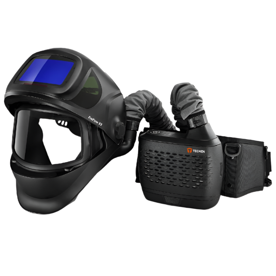 Tecmen V3 auto darkening helmet + air filter kit