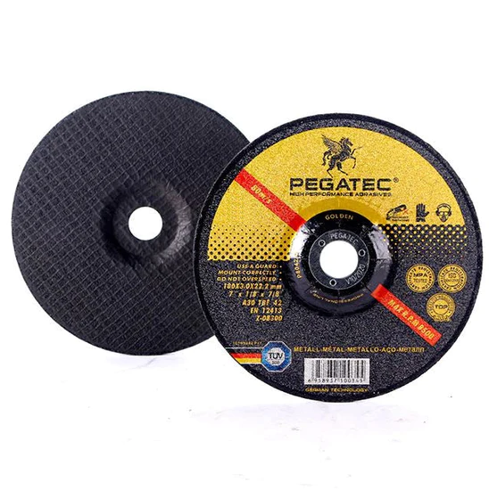 Steel abrasive grinding discs