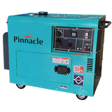 6.5kVA Portable silent petrol generator 220V 12V AVR