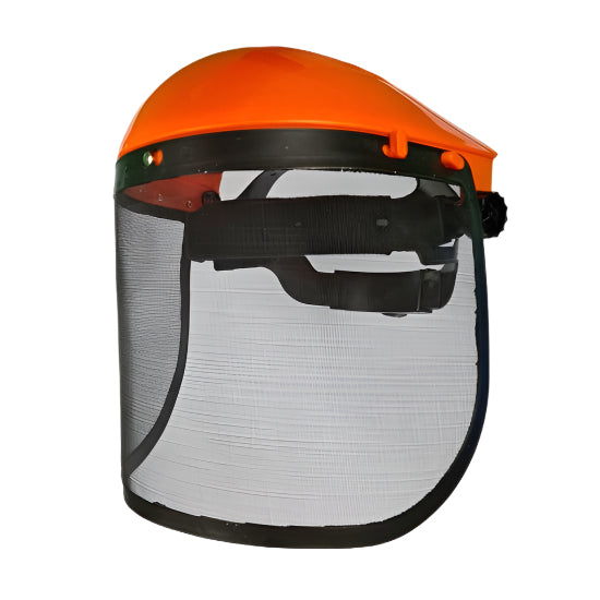 Wire mesh face shield