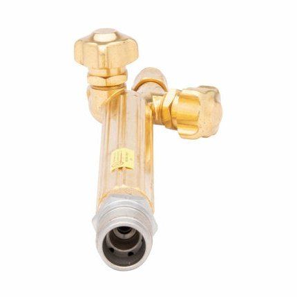 43-2 Gas torch handle shank + valves