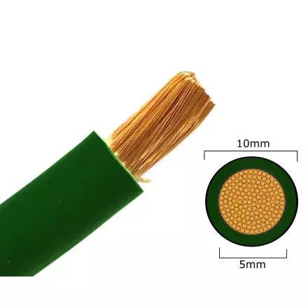 Double insulated PVC electrical copper welding cable