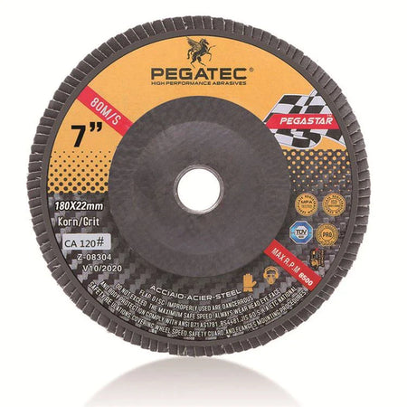 Aluminium oxide calcine abrasive flap discs