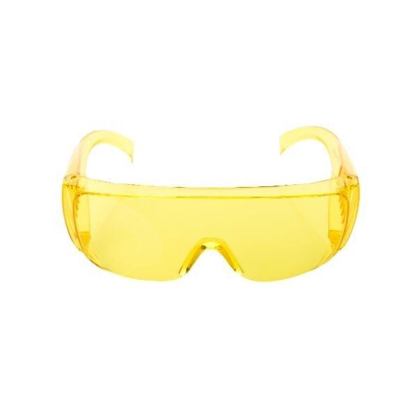 Anti scratch lense wrapround safety spectacles