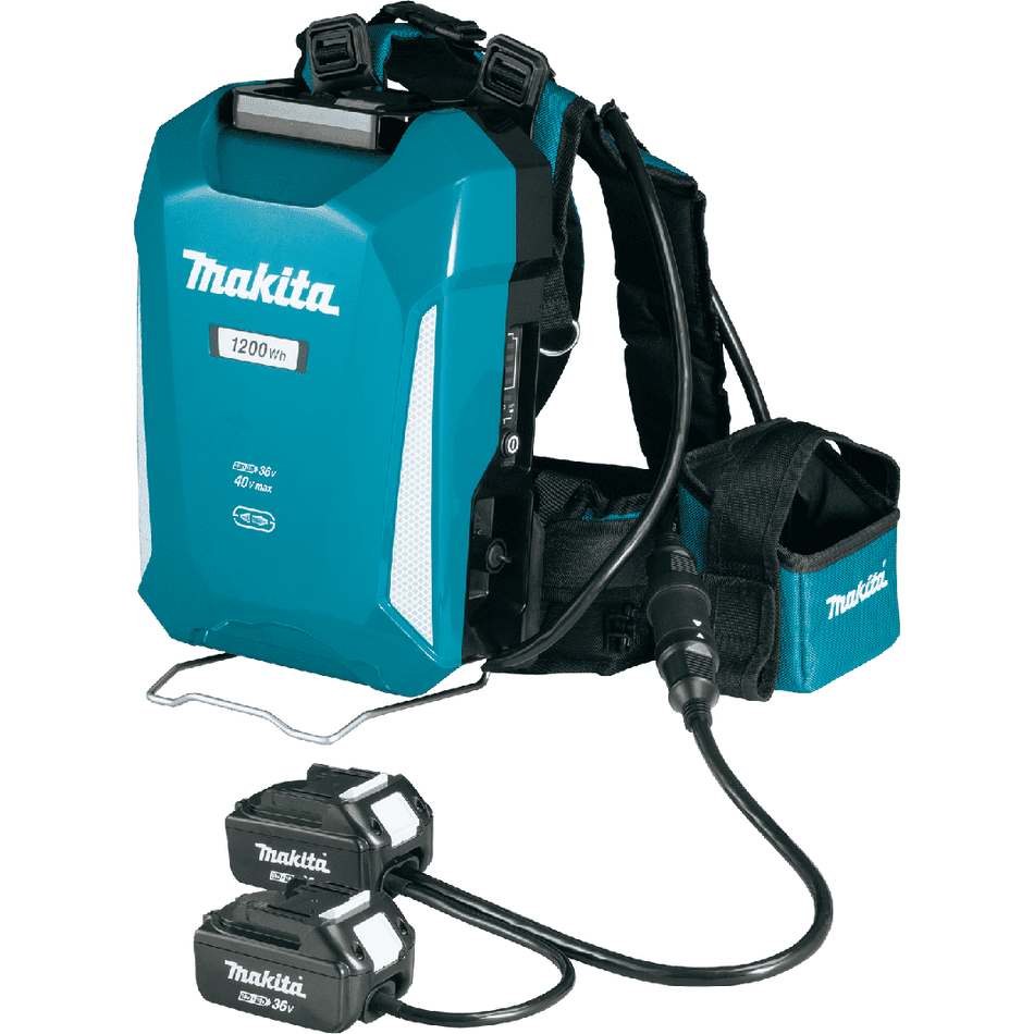 18V-36V 1200Wh Portable battery power supply backpack kit