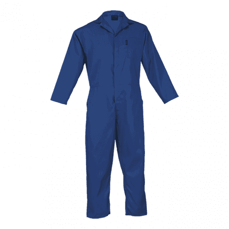 Royal blue boiler overall conti suits