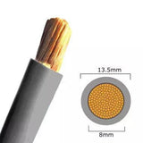 Double insulated PVC electrical copper welding cable