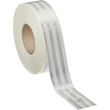 50mm x 50m Reflective white adhesive vehicle tape