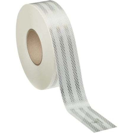 50mm x 50m Reflective white adhesive vehicle tape