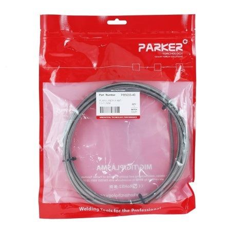 1.0mm-1.2mm 4.5m Steel water cooled mig liner