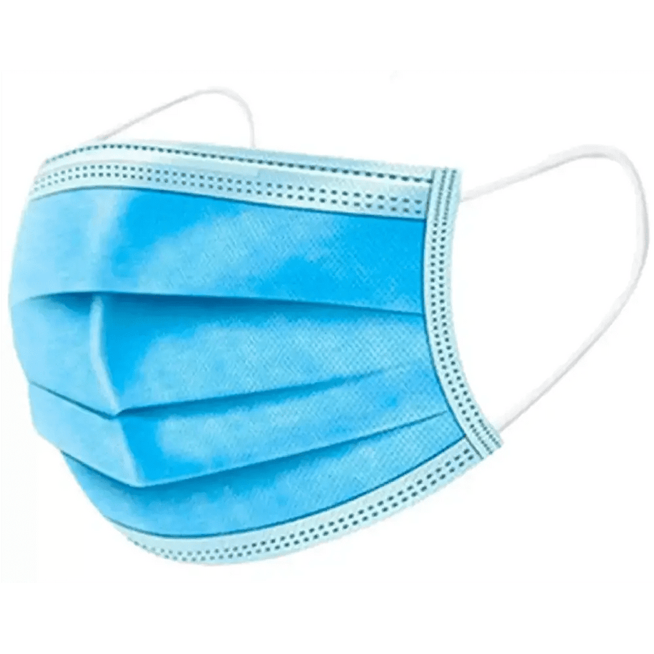 Blue 3-ply Respiratory face dust masks