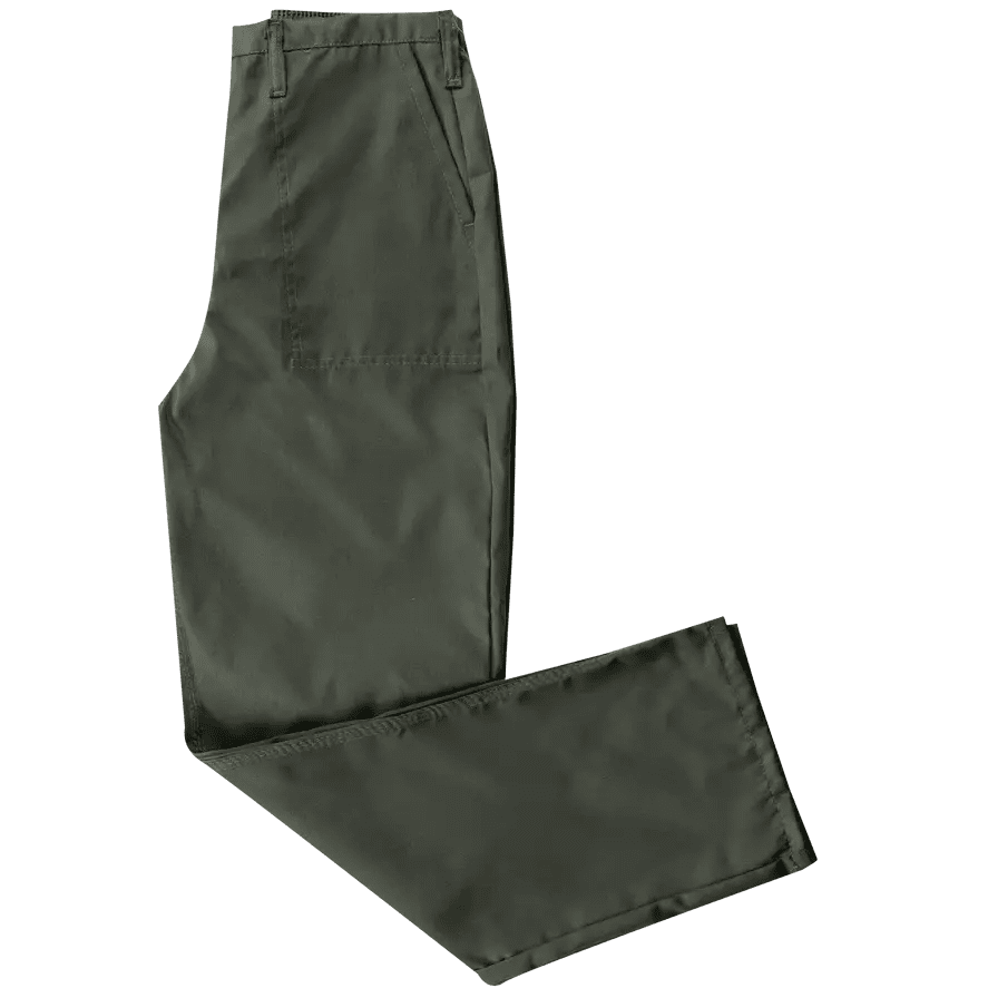 2-Tone polycotton khaki green bush conti-suits