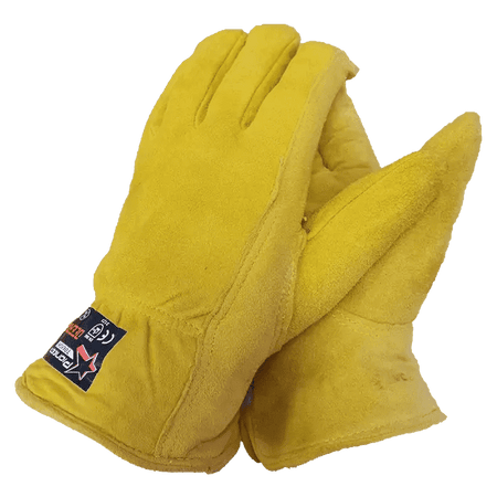 2.5'' Thermal lining deer leather gloves