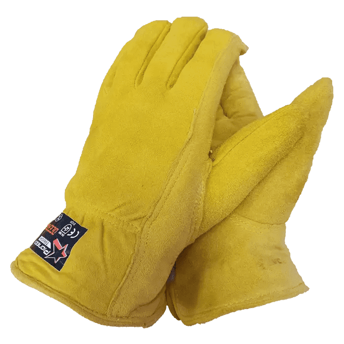 2.5'' Thermal lining deer leather gloves