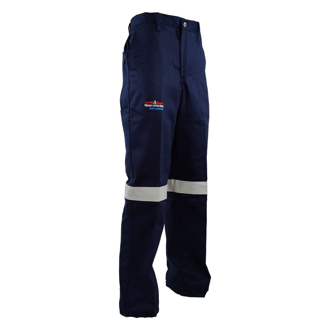 Reflective 195gsm D59 Flame retardent navy blue conti suits