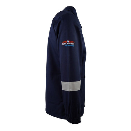 Reflective 195gsm D59 Flame retardent navy blue conti suits