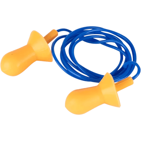 26db Orange snug fit silicone reusable corded earplugs