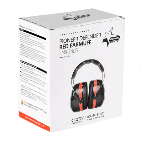 34db Black defender ear muffs