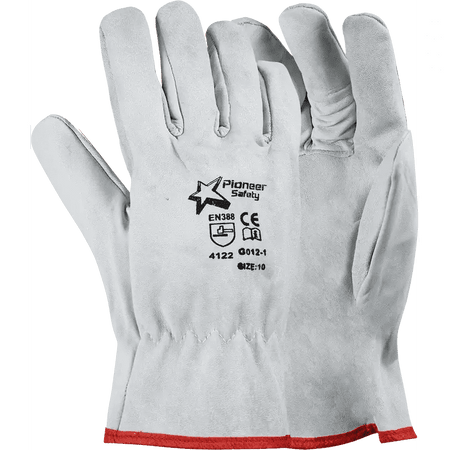 2.5'' Cuff goat skin gloves Abrasion-Lv4