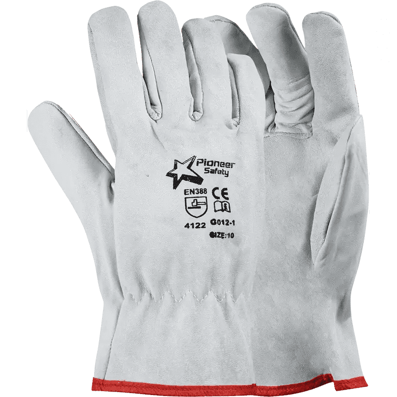 2.5'' Cuff goat skin gloves Abrasion-Lv4