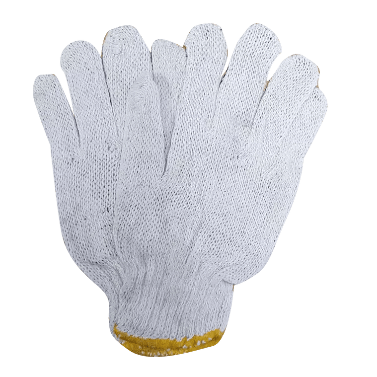 2.5'' Knit wrist cuff 450g cotton gloves