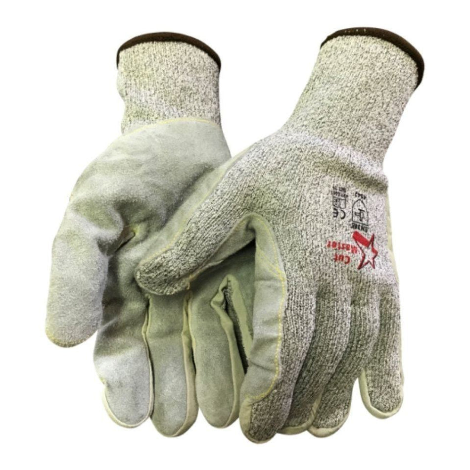 Cut master Challenger leather palm cut-resistant gloves Cut-Lv5