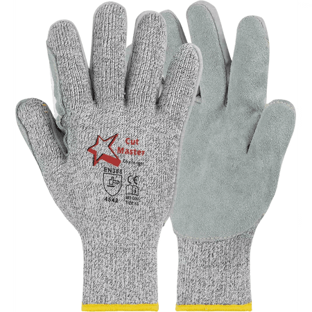 Cut master Challenger leather palm cut-resistant gloves Cut-Lv5