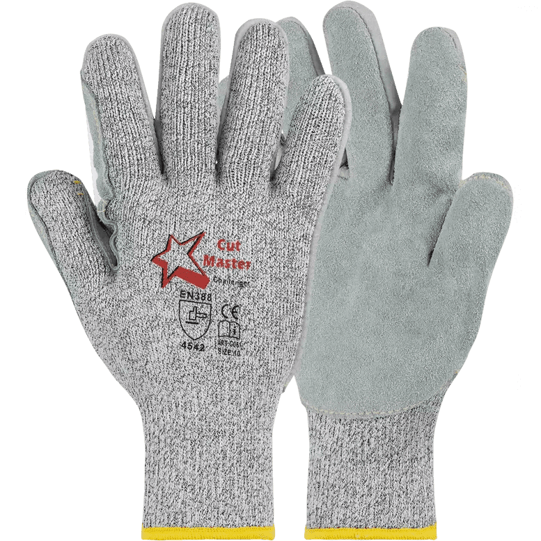 Cut master Challenger leather palm cut-resistant gloves Cut-Lv5