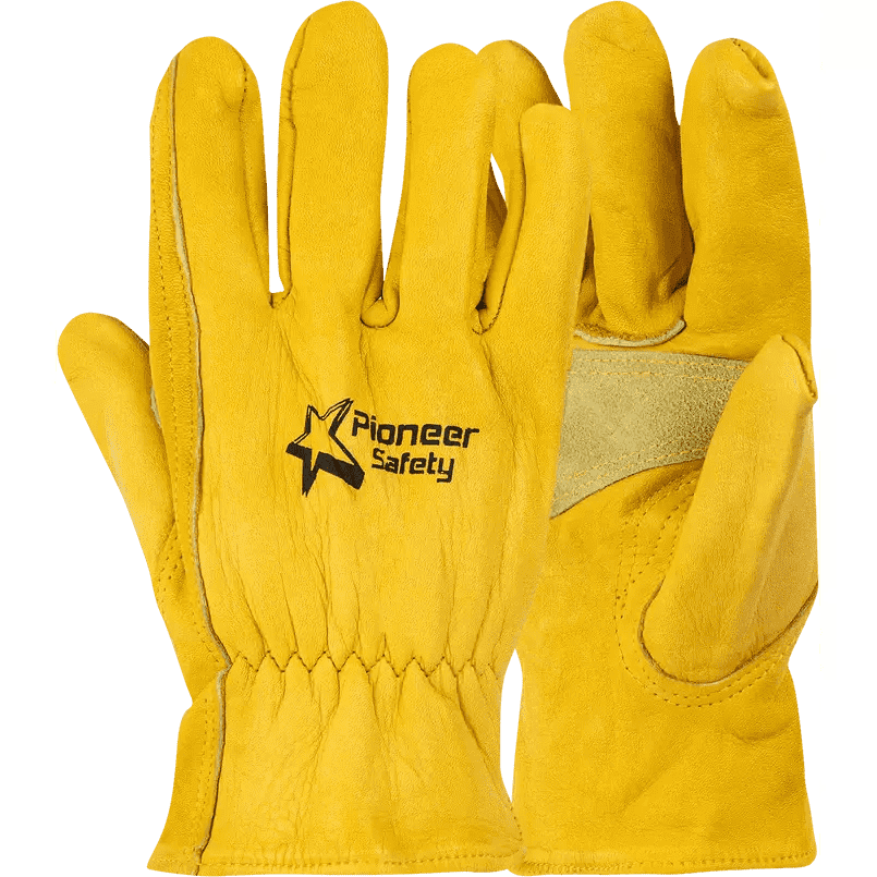 VIP TIG Reinforced palm soft durable leather gloves Abrasion-Lv4
