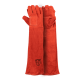Heat resistant 16'' cuff Kevlar stitch leather welding gloves