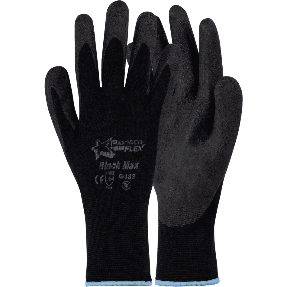 Flex Blackmax PVC nylon gloves Abrasion-Lv2